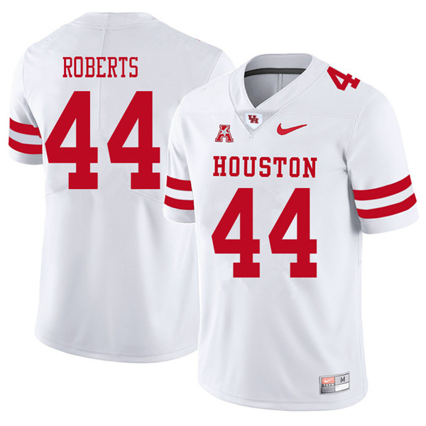 2018 Men #44 Elandon Roberts Houston Cougars College Football Jerseys Sale-White
